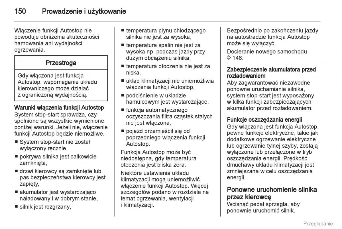 Opel Insignia instrukcja obslugi / page 151