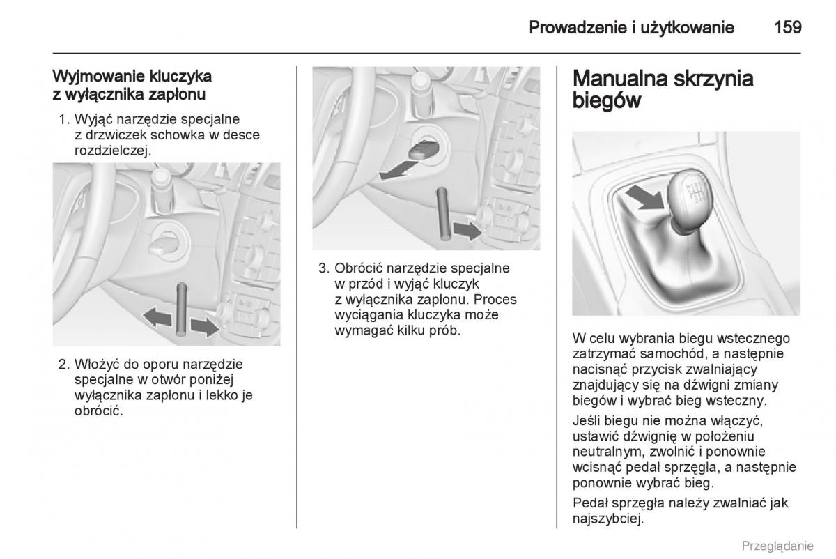 Opel Insignia instrukcja obslugi / page 160