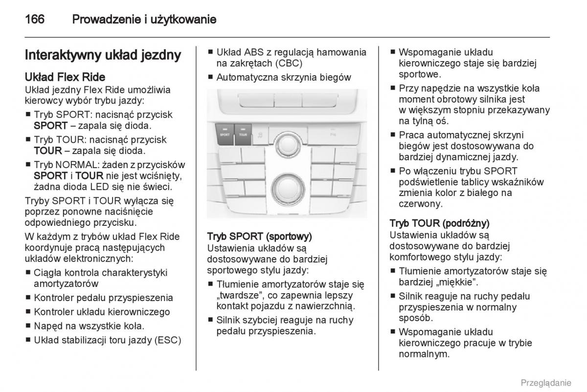 Opel Insignia instrukcja obslugi / page 167