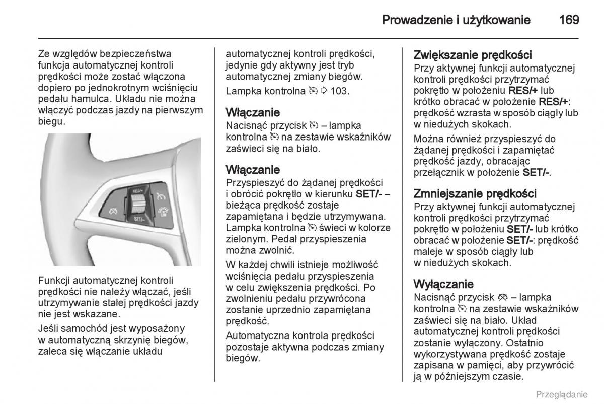 Opel Insignia instrukcja obslugi / page 170