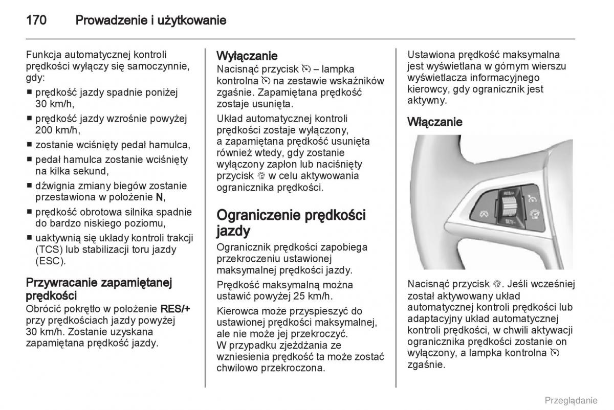 Opel Insignia instrukcja obslugi / page 171