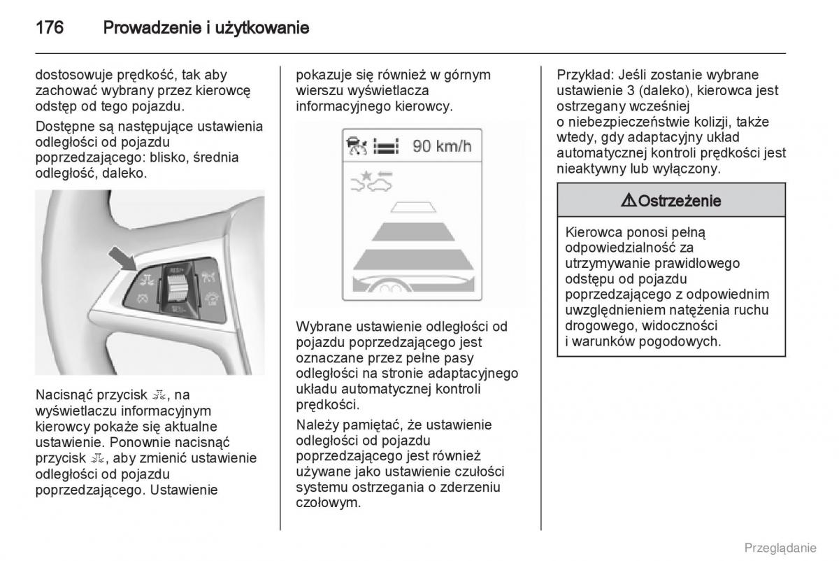 Opel Insignia instrukcja obslugi / page 177