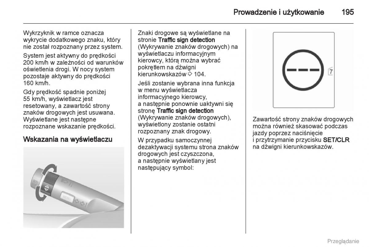 Opel Insignia instrukcja obslugi / page 196