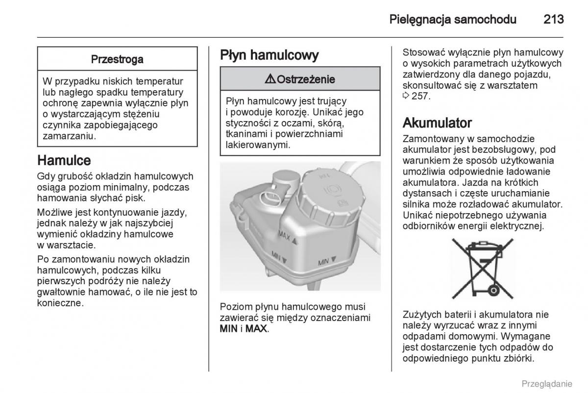 Opel Insignia instrukcja obslugi / page 214