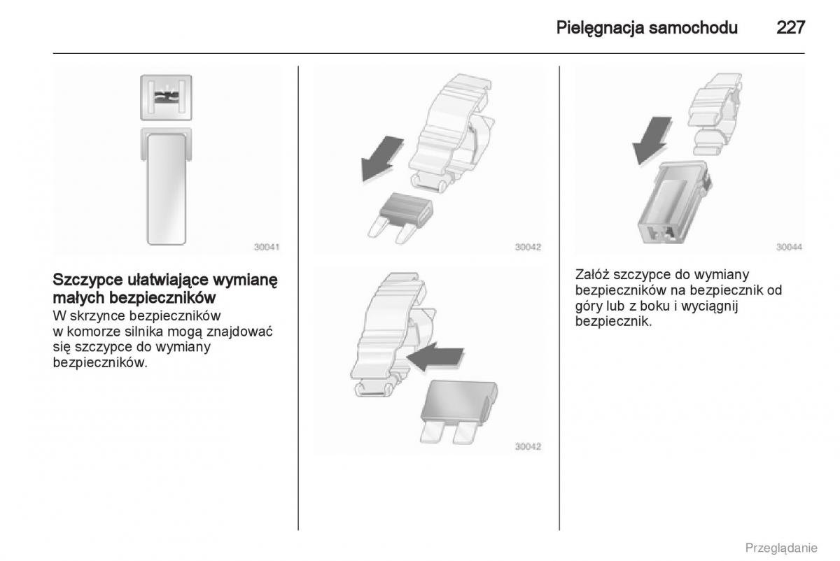 Opel Insignia instrukcja obslugi / page 228