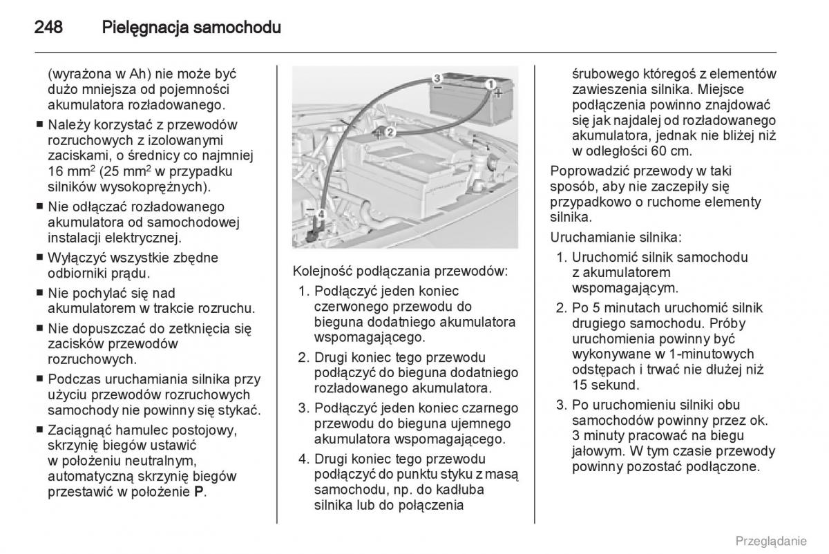 Opel Insignia instrukcja obslugi / page 249