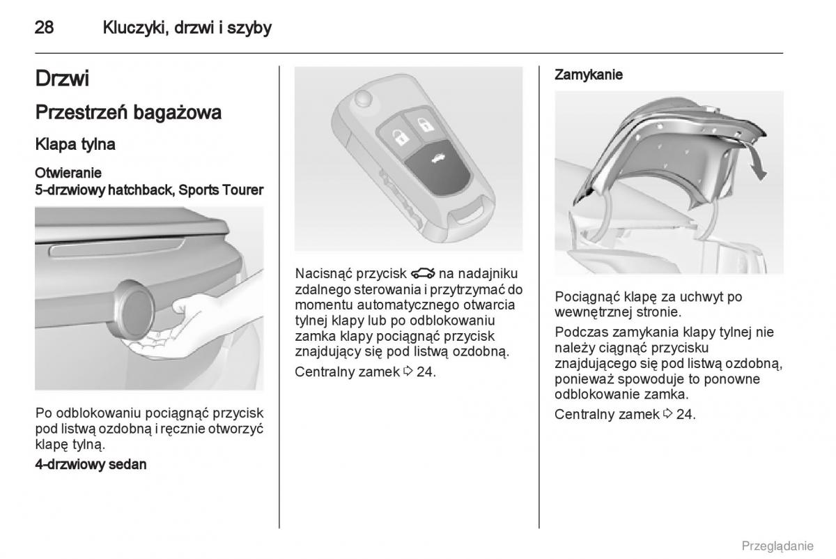 Opel Insignia instrukcja obslugi / page 29