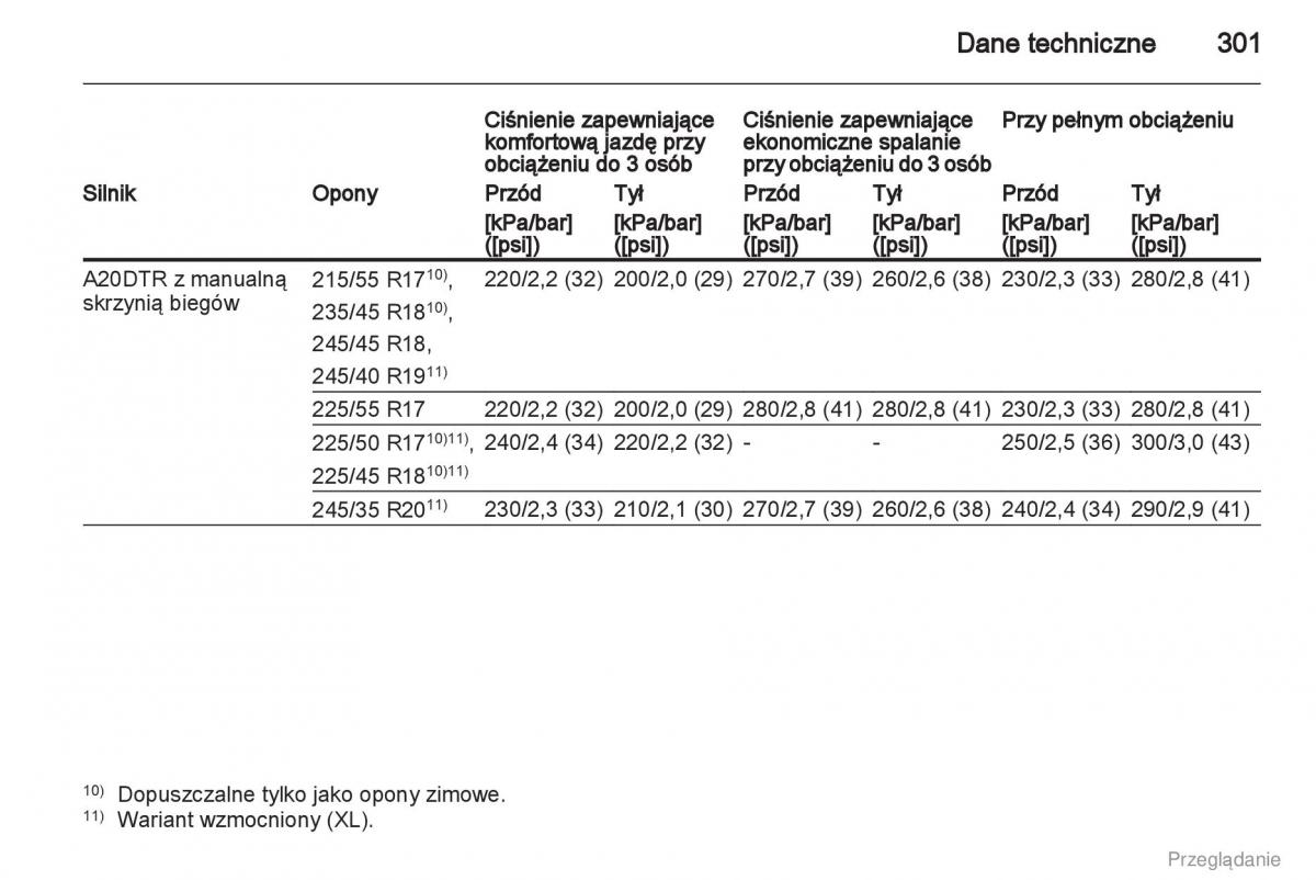 Opel Insignia instrukcja obslugi / page 302