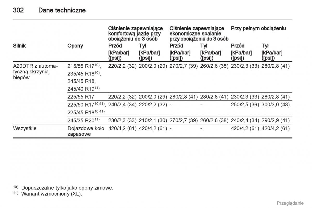 Opel Insignia instrukcja obslugi / page 303