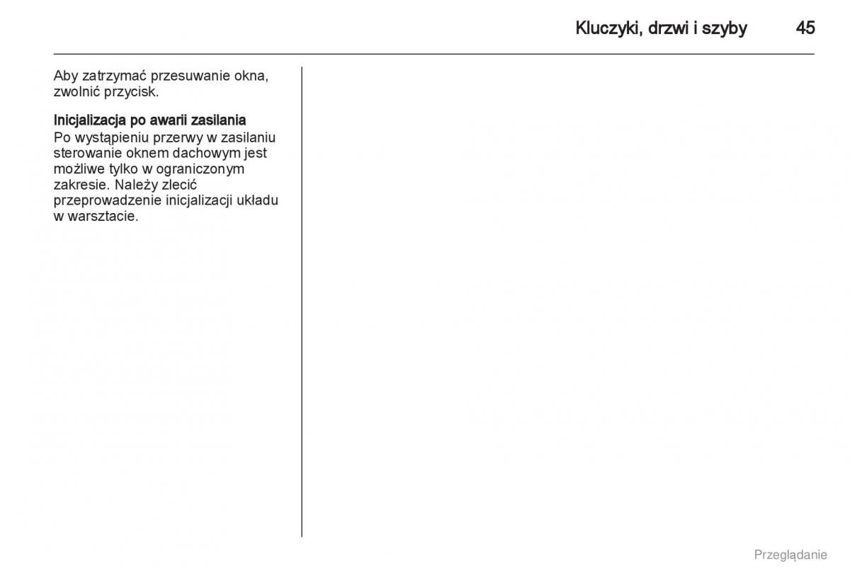 Opel Insignia instrukcja obslugi / page 46