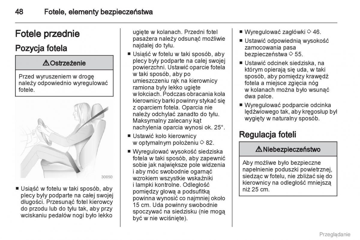 Opel Insignia instrukcja obslugi / page 49