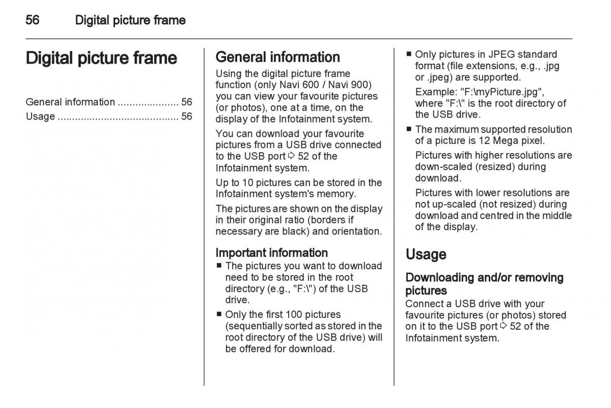 Opel Insignia manual / page 56