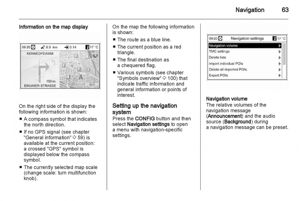 Opel Insignia manual / page 63