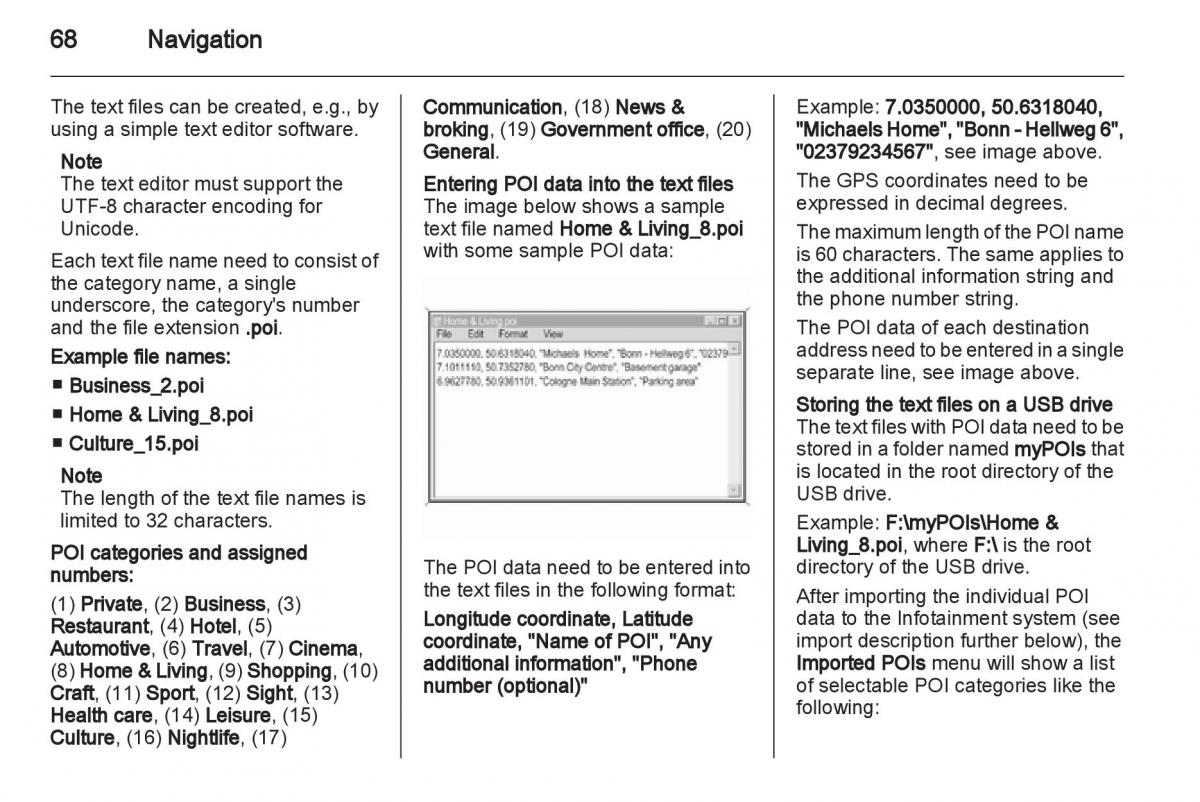 Opel Insignia manual / page 68