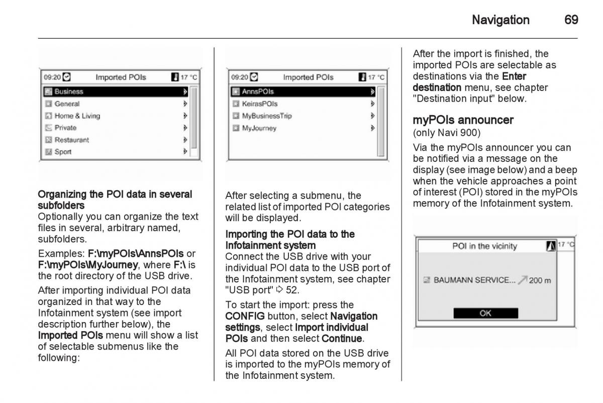 Opel Insignia manual / page 69