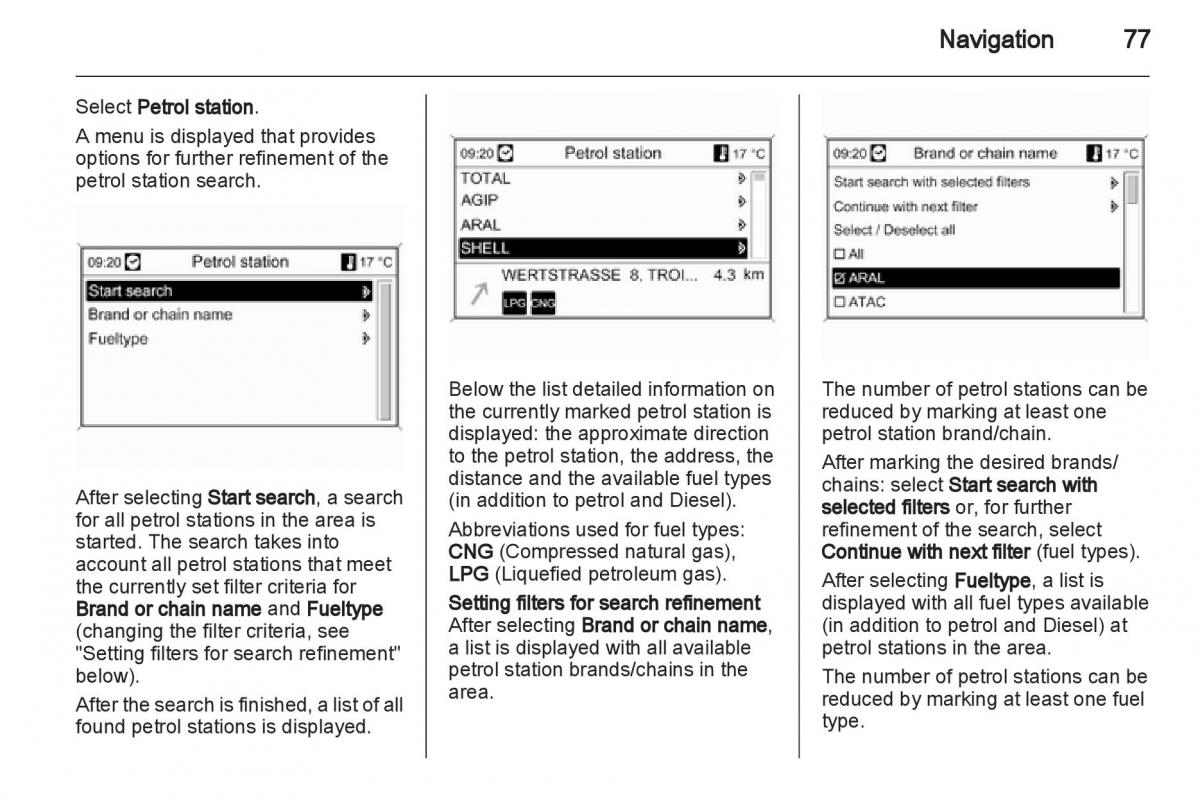 Opel Insignia manual / page 77