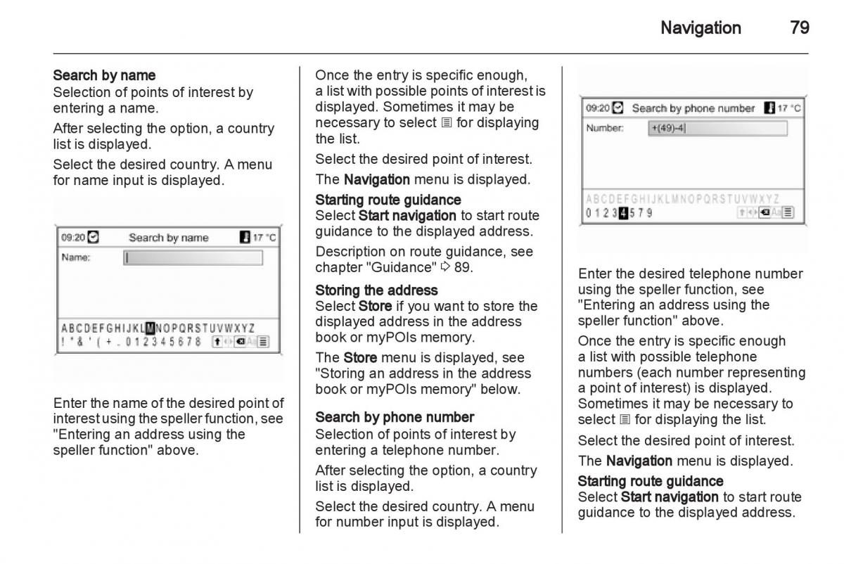 Opel Insignia manual / page 79