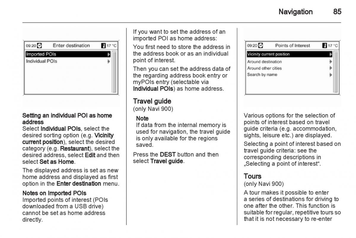 Opel Insignia manual / page 85