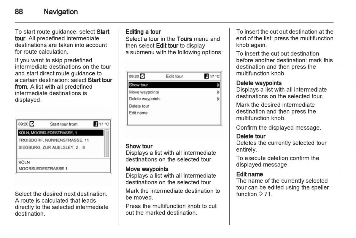 Opel Insignia manual / page 88