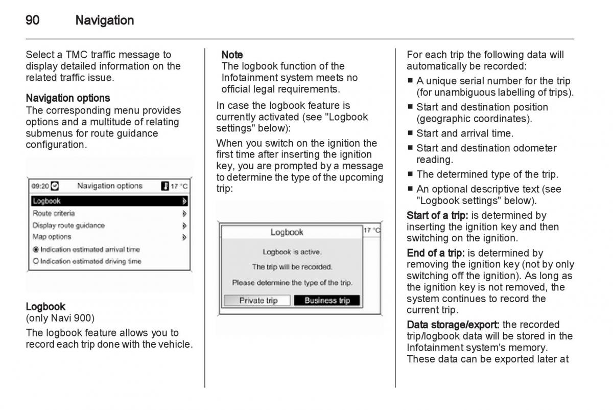 Opel Insignia manual / page 90