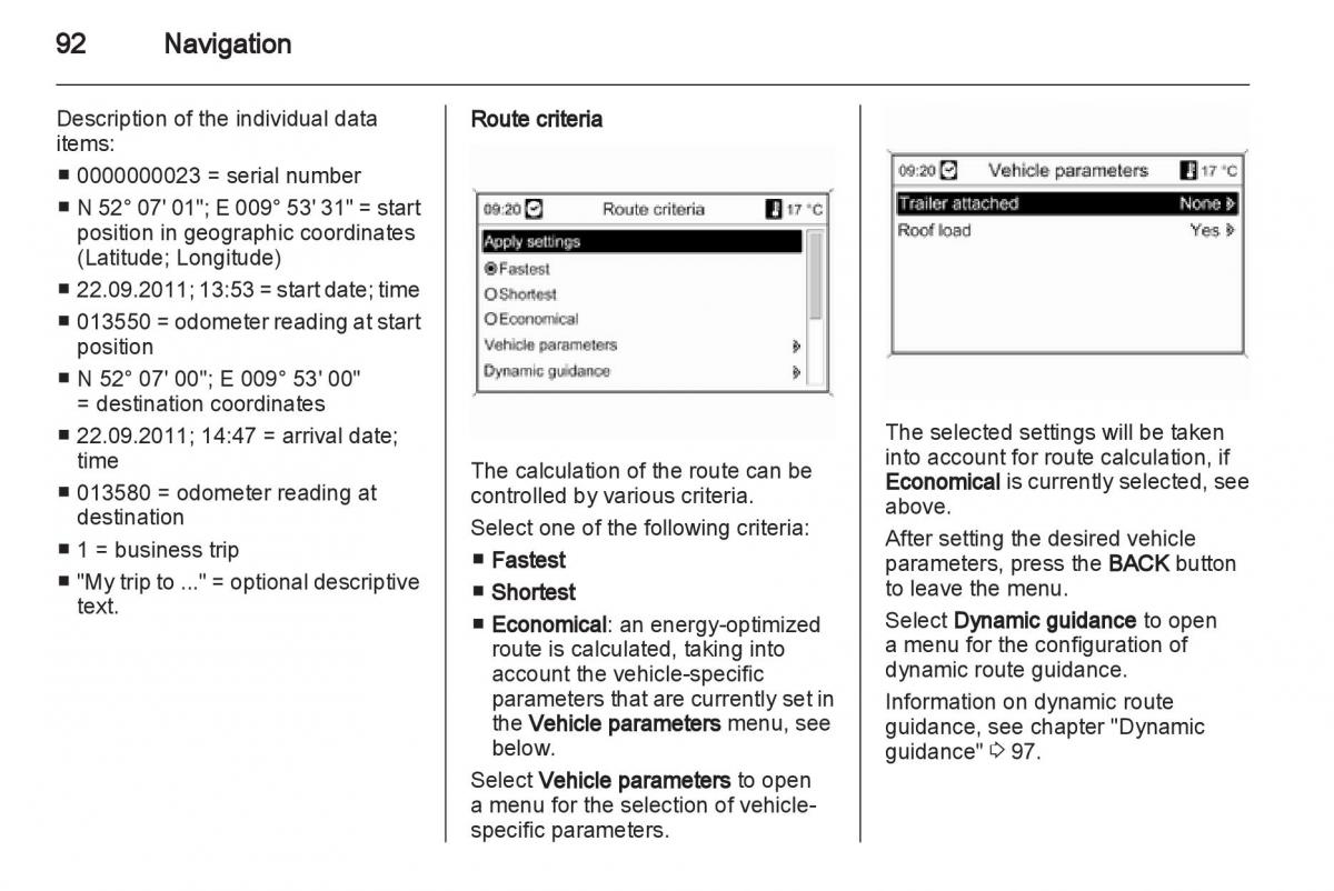 Opel Insignia manual / page 92