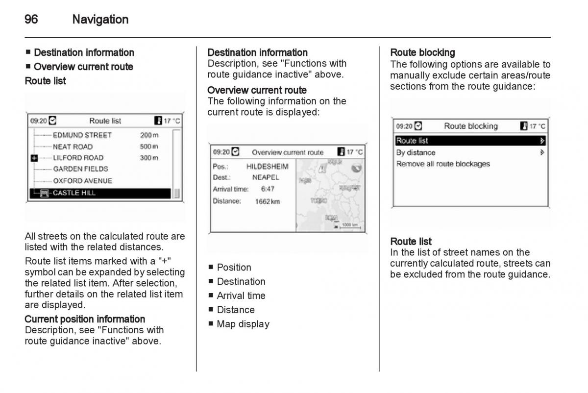 Opel Insignia manual / page 96