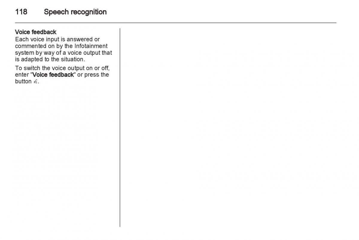 Opel Insignia manual / page 118