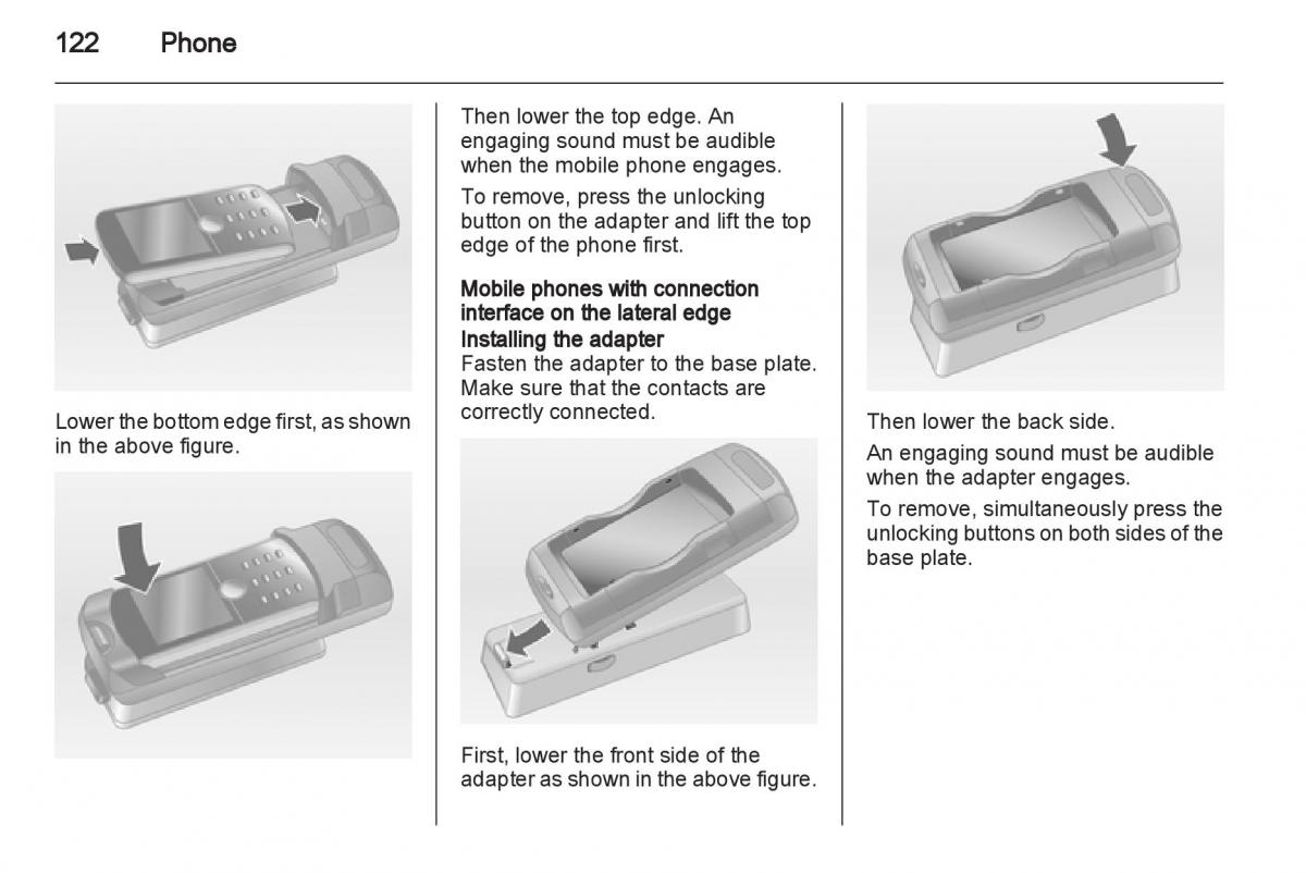 Opel Insignia manual / page 122