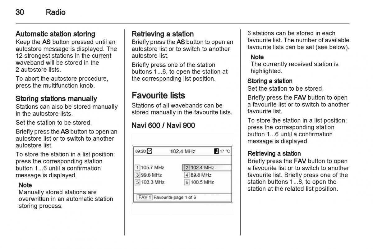 Opel Insignia manual / page 30