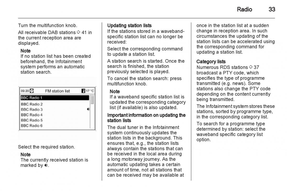 Opel Insignia manual / page 33