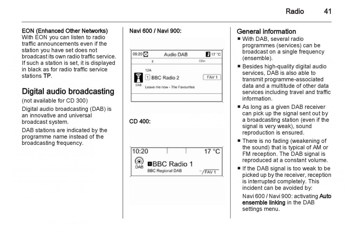 Opel Insignia manual / page 41