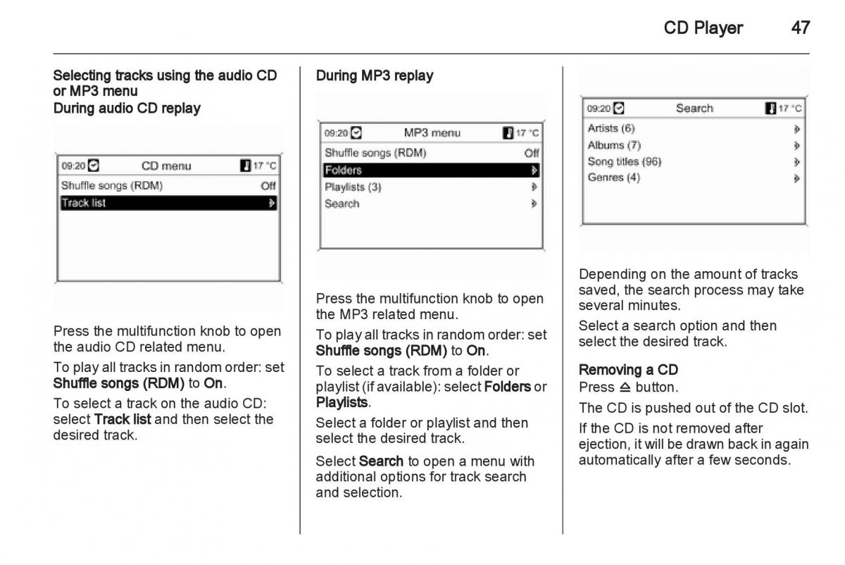 Opel Insignia manual / page 47