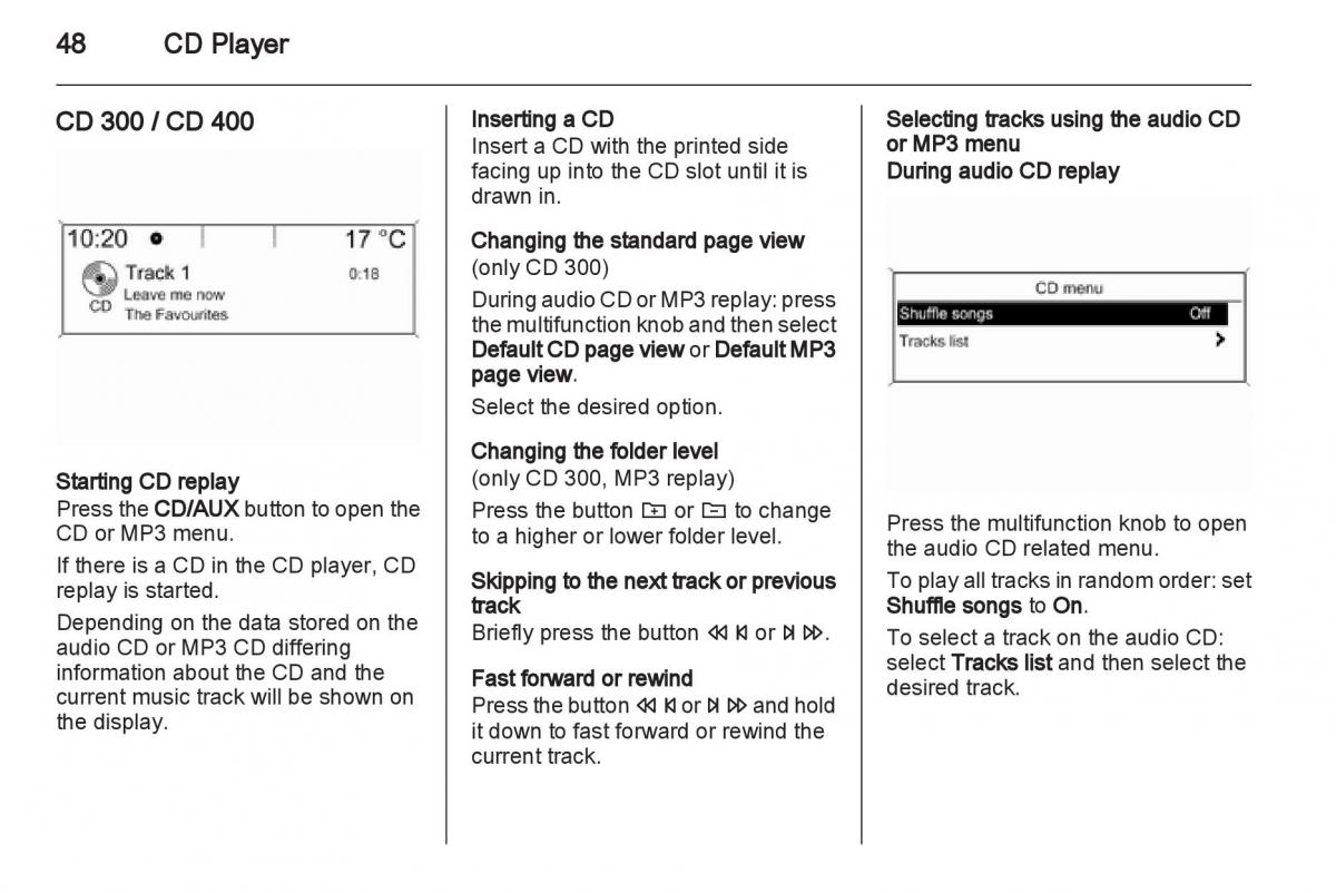 Opel Insignia manual / page 48