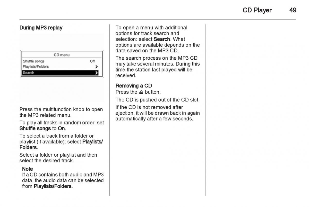 Opel Insignia manual / page 49