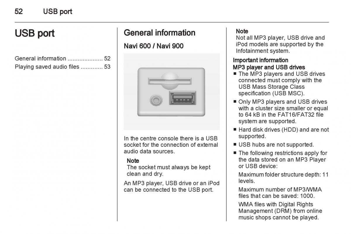 Opel Insignia manual / page 52