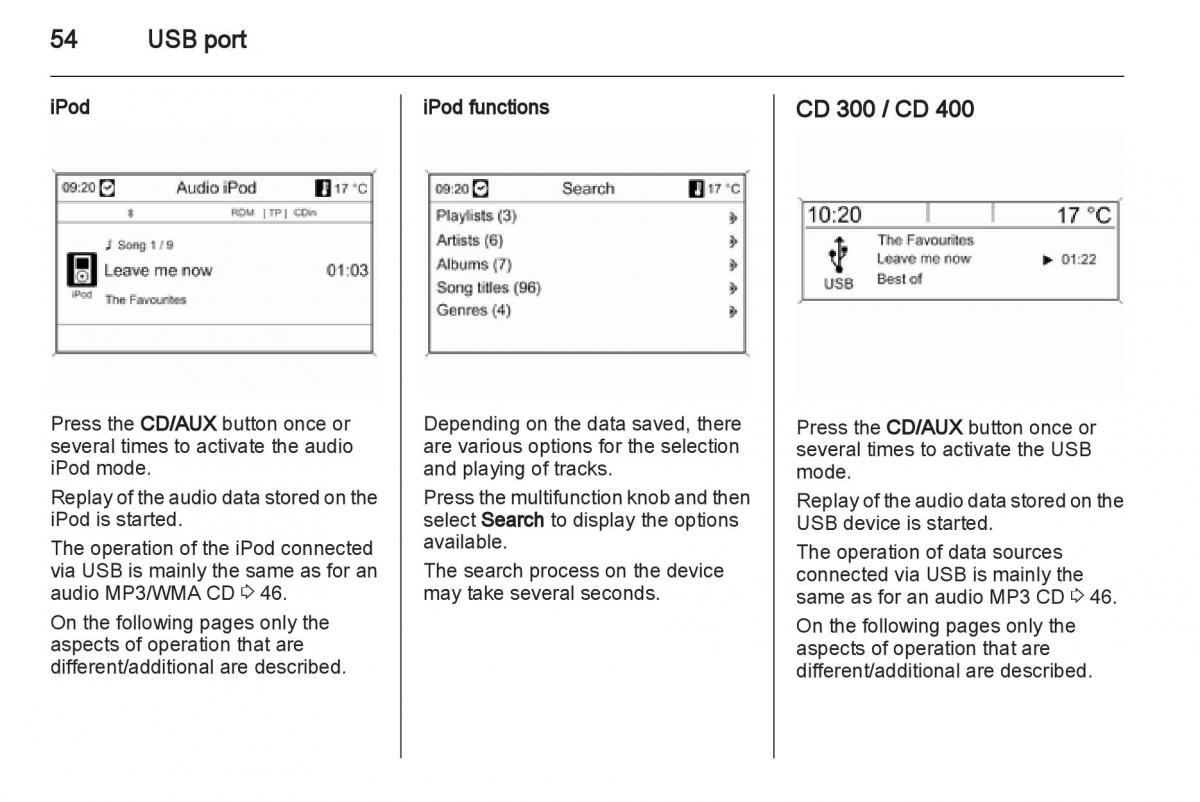 Opel Insignia manual / page 54