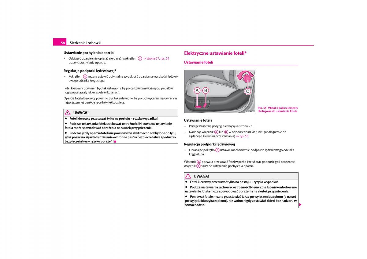 Skoda Octavia I instrukcja obslugi / page 59