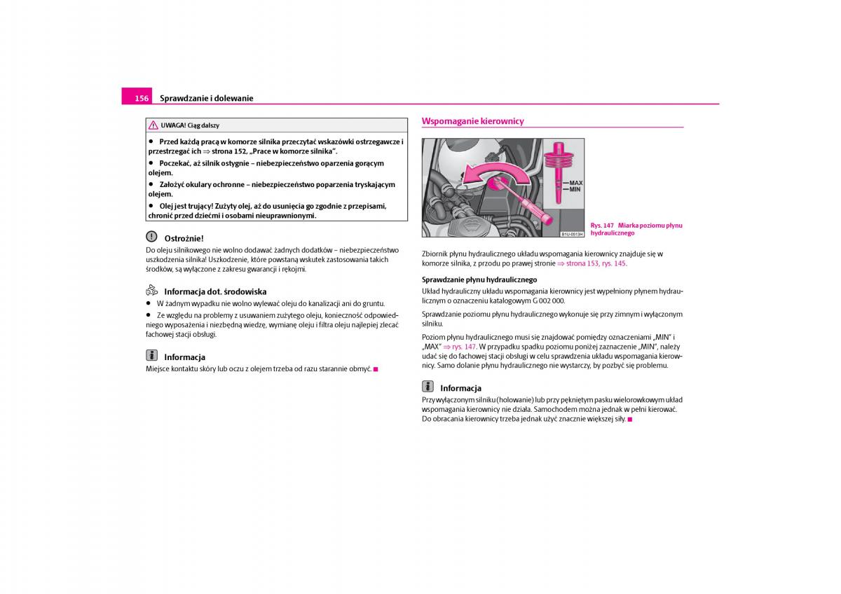 Skoda Octavia I instrukcja obslugi / page 157