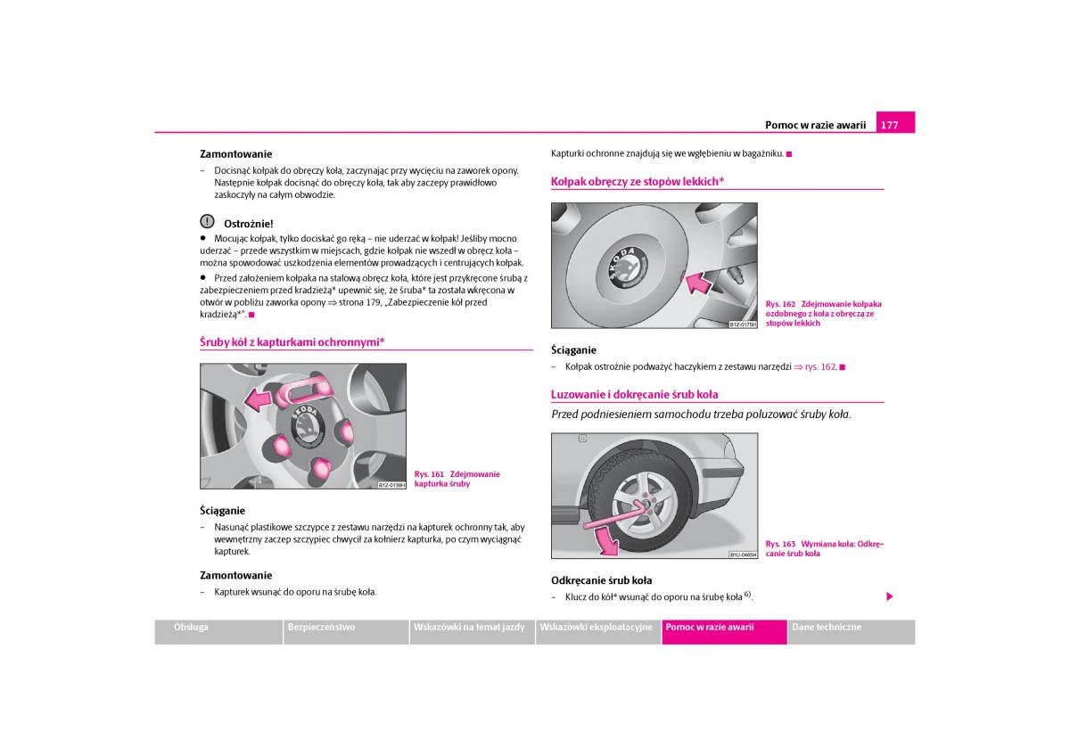 Skoda Octavia I instrukcja obslugi / page 178