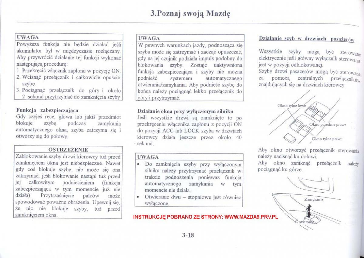 Mazda 6 I instrukcja obslugi / page 65