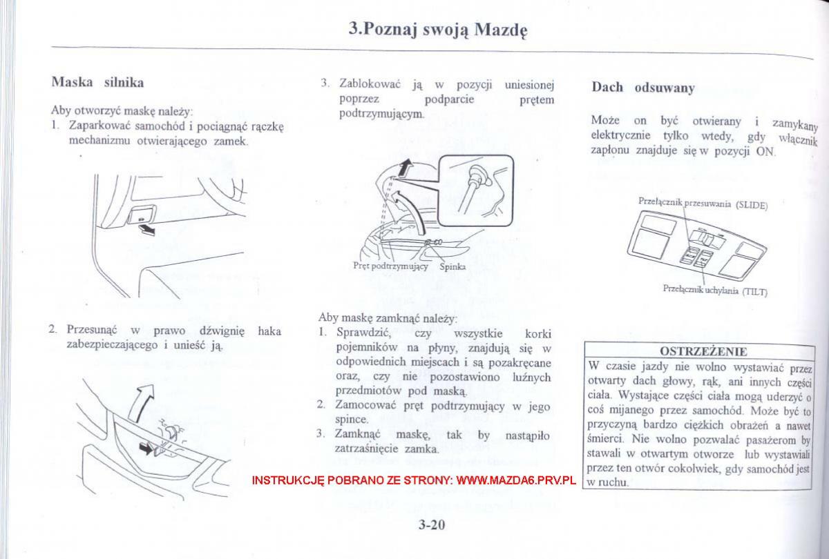 Mazda 6 I instrukcja obslugi / page 67