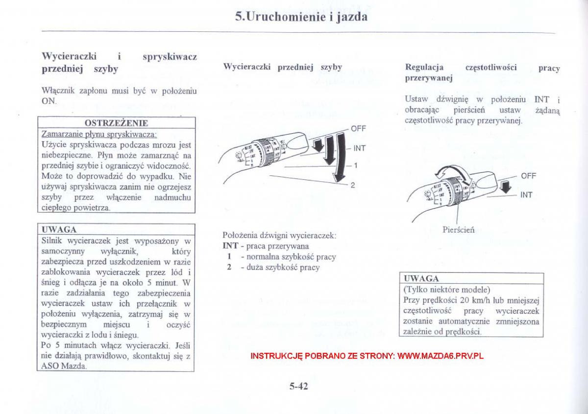 Mazda 6 I instrukcja obslugi / page 135