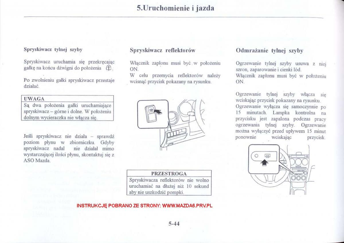 Mazda 6 I instrukcja obslugi / page 137