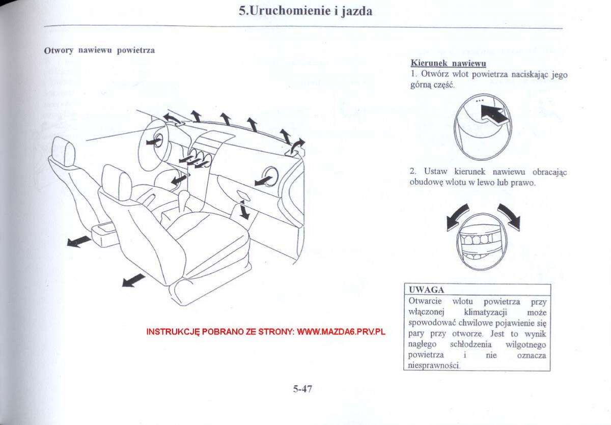 Mazda 6 I instrukcja obslugi / page 140