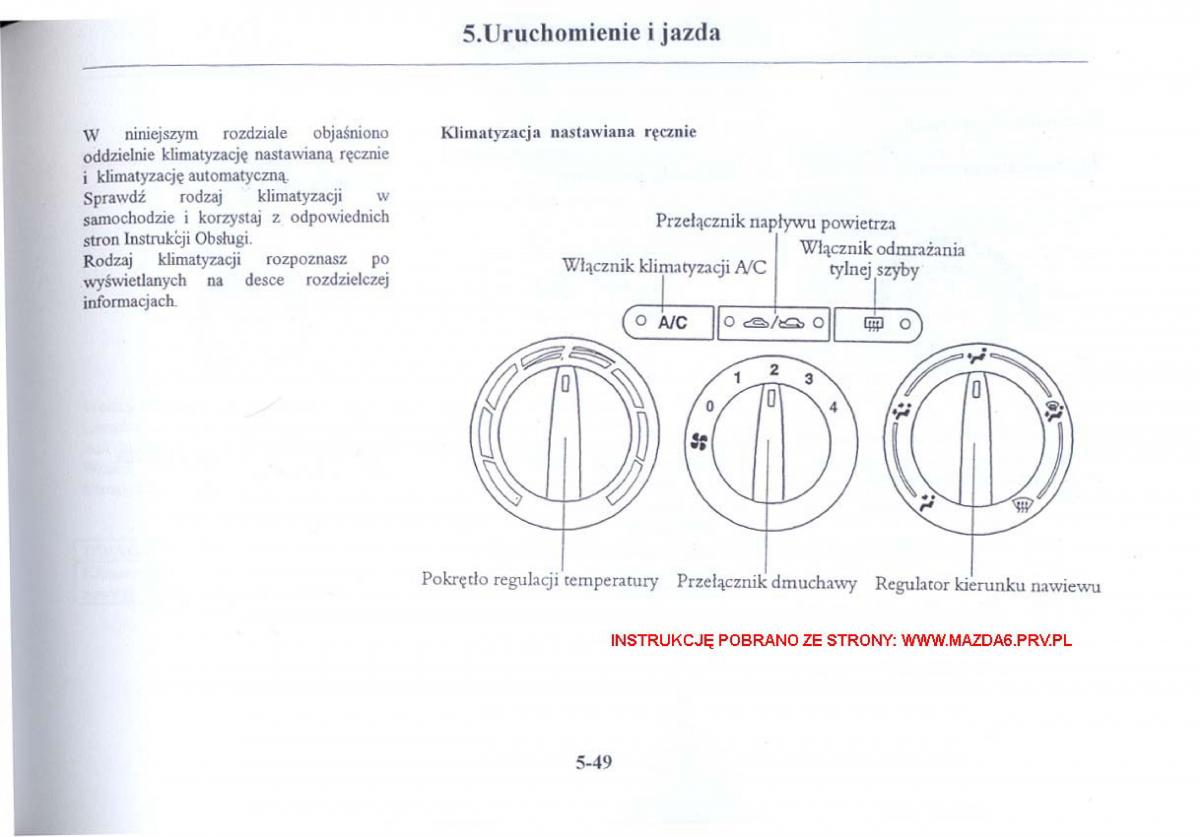 Mazda 6 I instrukcja obslugi / page 142