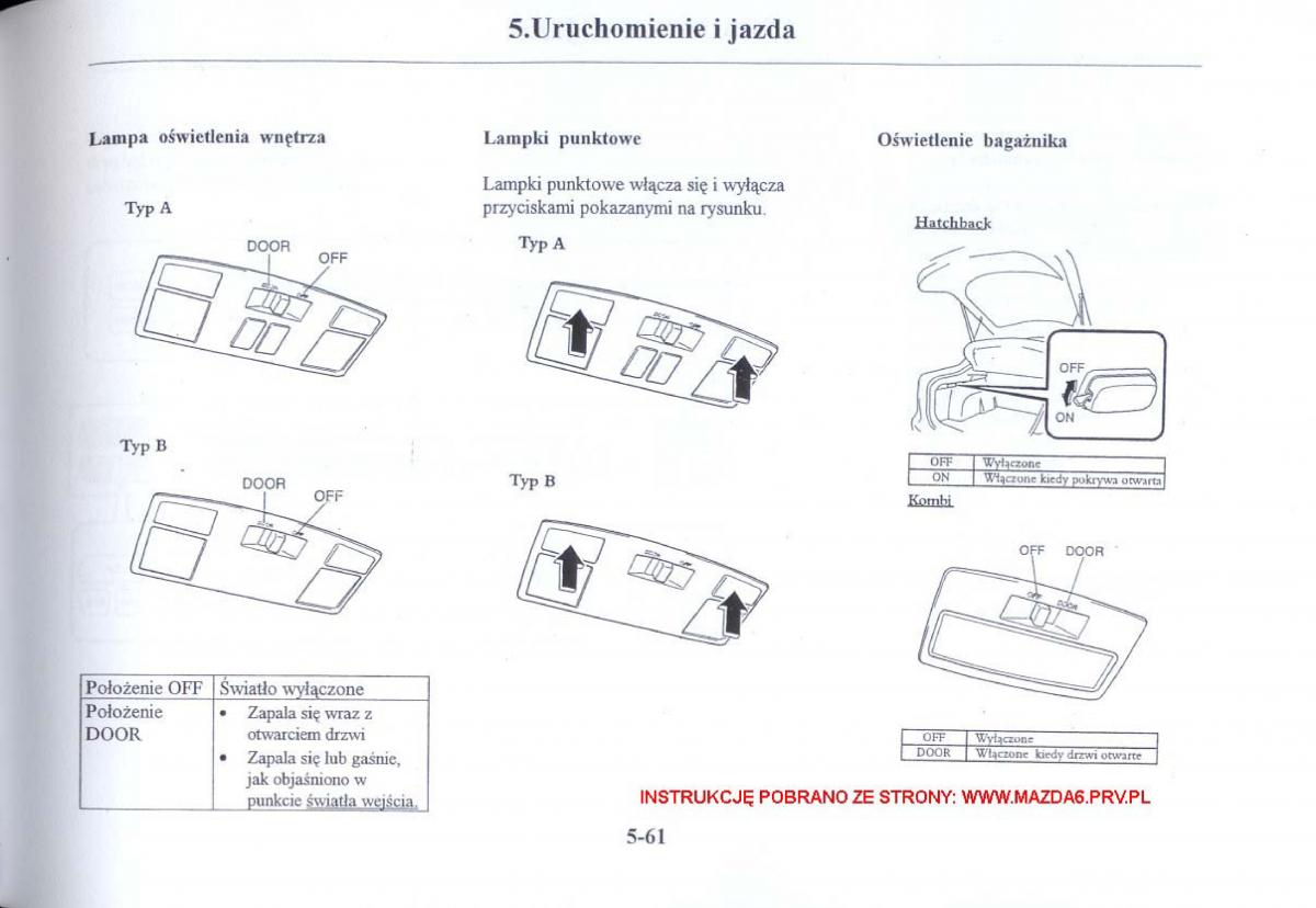 Mazda 6 I instrukcja obslugi / page 154