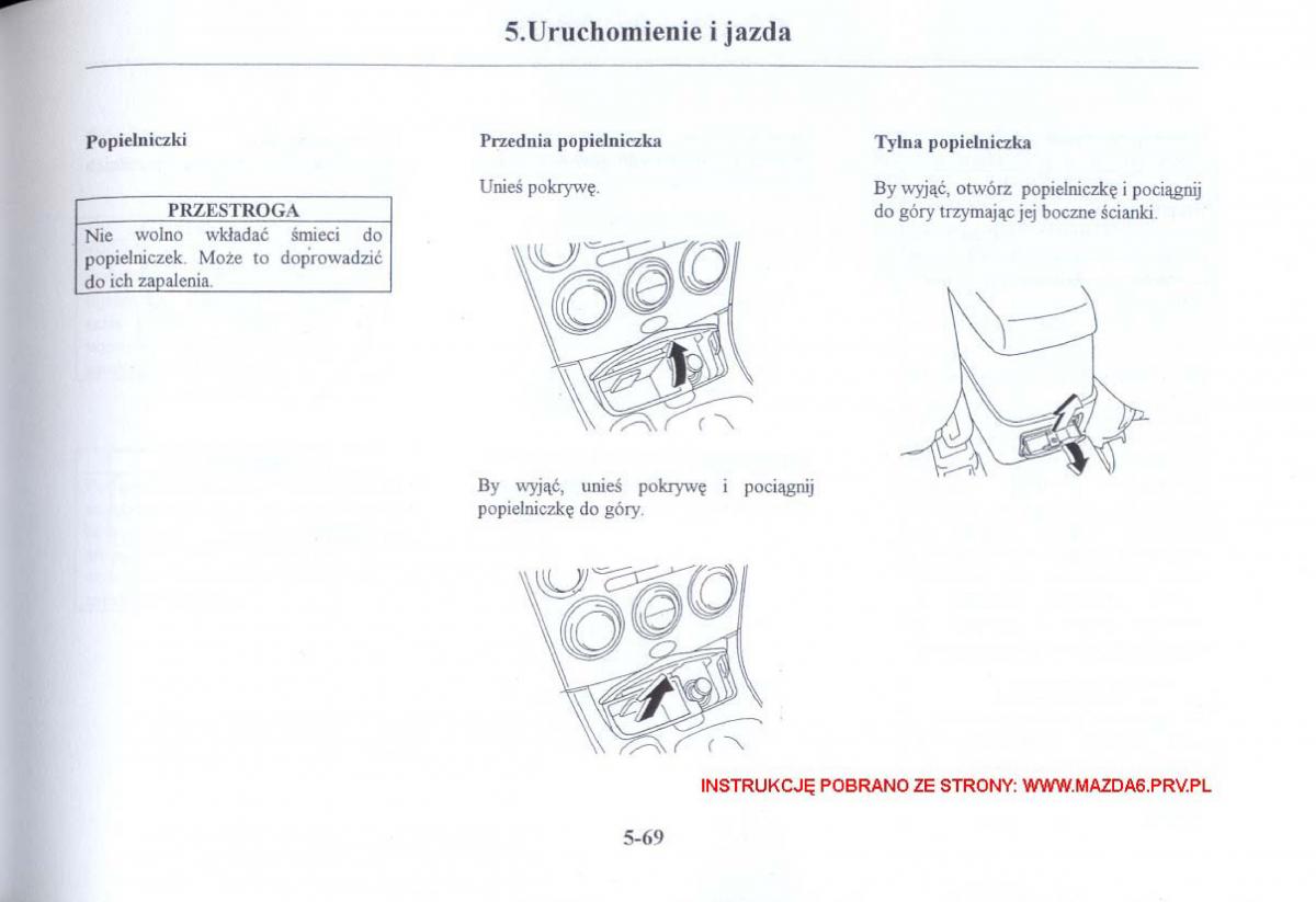 Mazda 6 I instrukcja obslugi / page 162