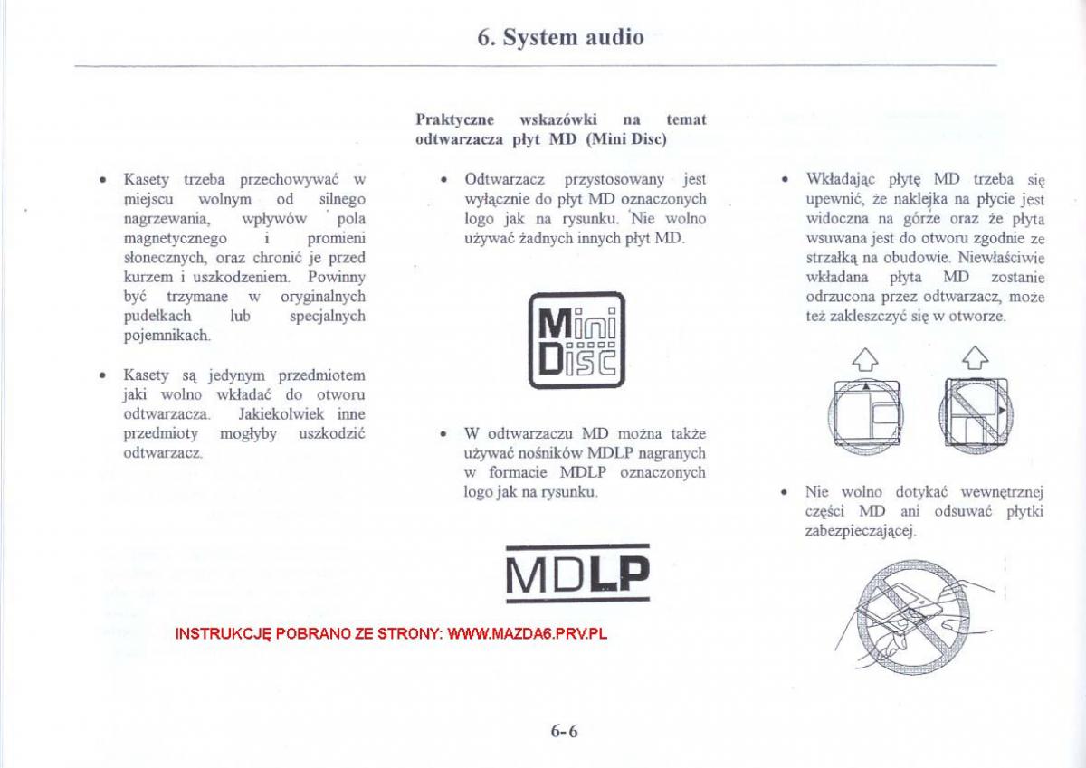 Mazda 6 I instrukcja obslugi / page 171