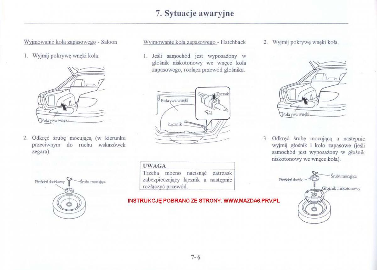 Mazda 6 I instrukcja obslugi / page 210