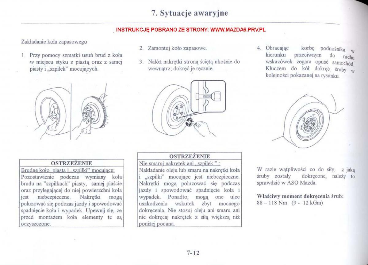 Mazda 6 I instrukcja obslugi / page 216